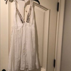 White casual dress /beach cover Up